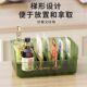 Seasoning Tank Storage Box Countertop Seasoning Salt Kitchen Light Luxury Storage Rack Supplies Household Daquan High-end Spice Bag