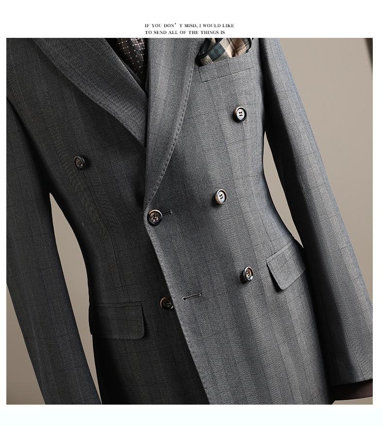 Men's Slim Fit Suit Professional Business Formal Wedding Attire_voghion.com