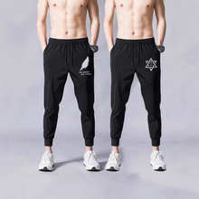 夏季男士休闲裤子男潮流学生韩版宽松运动裤男束脚长裤子运动裤
