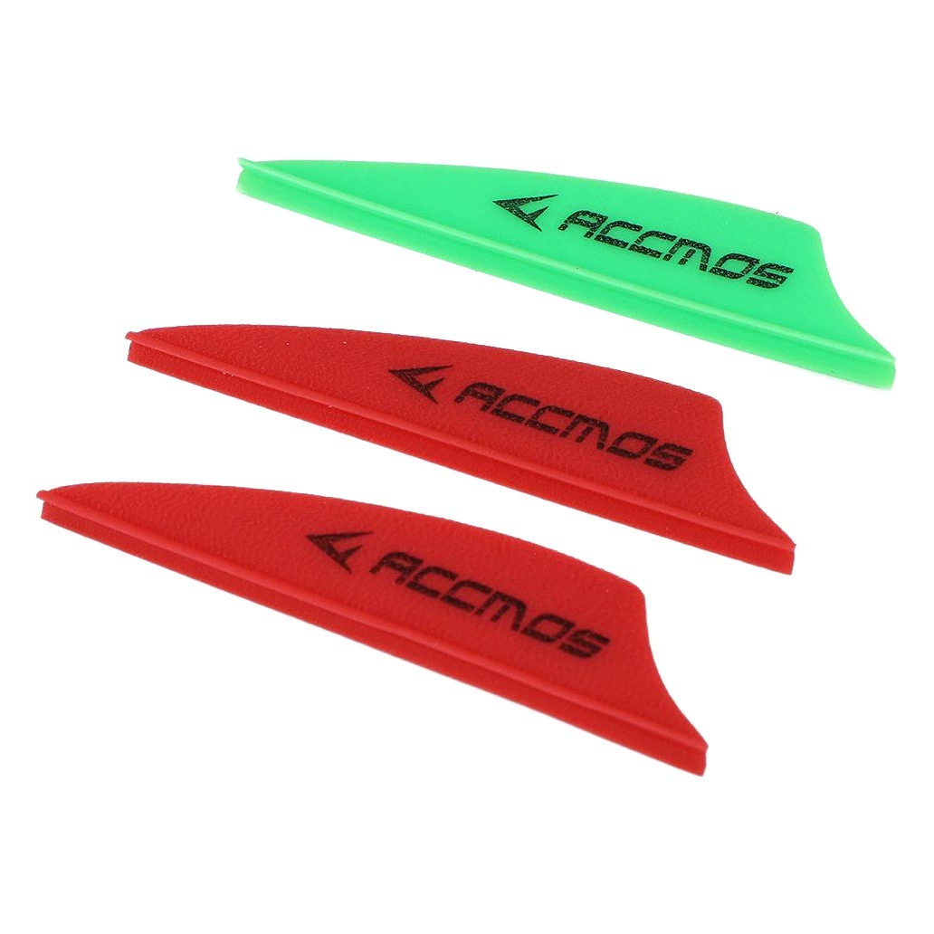 Лук Стрела Перо ACC Щит Перо 1,75 дюйма Стрела Перо Высокое Эластичное Пластиковое Перо Аксессуары для стрельбы из лука