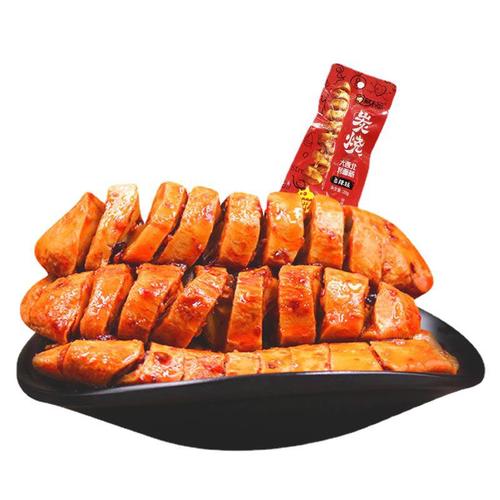 Snack Time, Never Forget 26g/Bag Spicy BBQ Gluten Stick, Perfect for Relaxing and Watching Movies