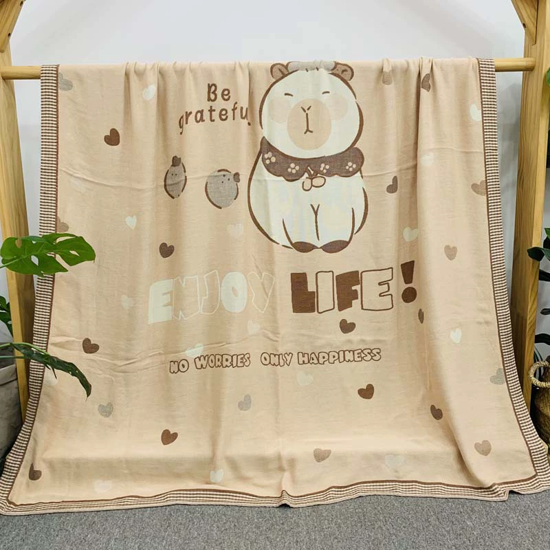 Тонкий детский марлевый шёлковый пуховый одеяло