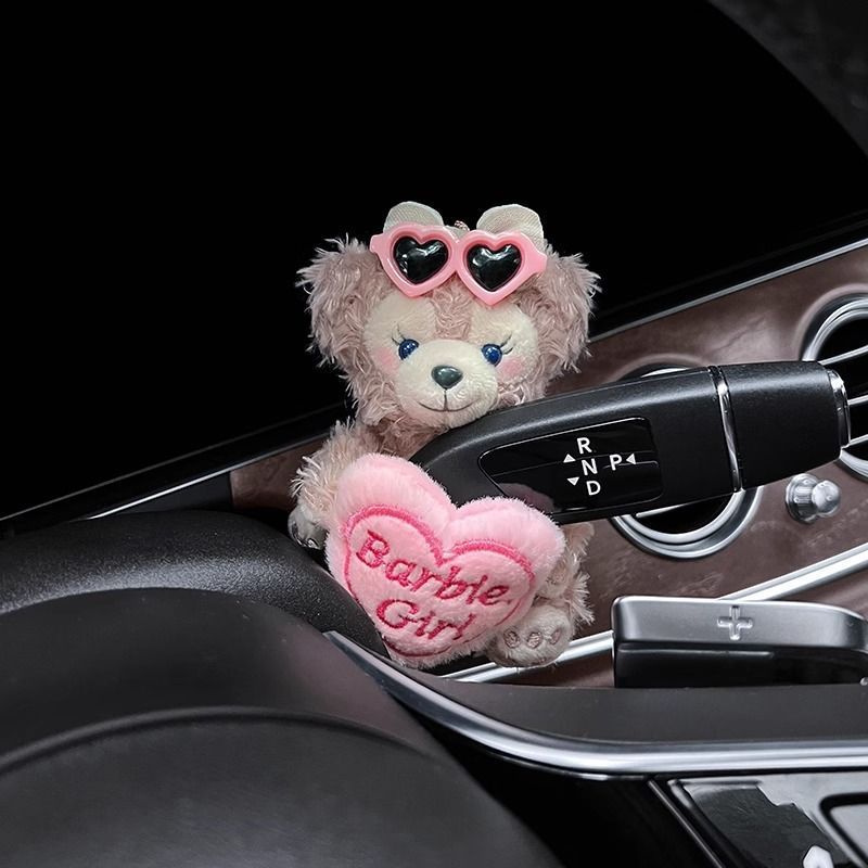 2025 nuevo modelo de automóvil de marchas de mano de Sherry Mei decoración de automóviles luces de dirección limpiaparabrisas muñecas muñecas adornos interiores