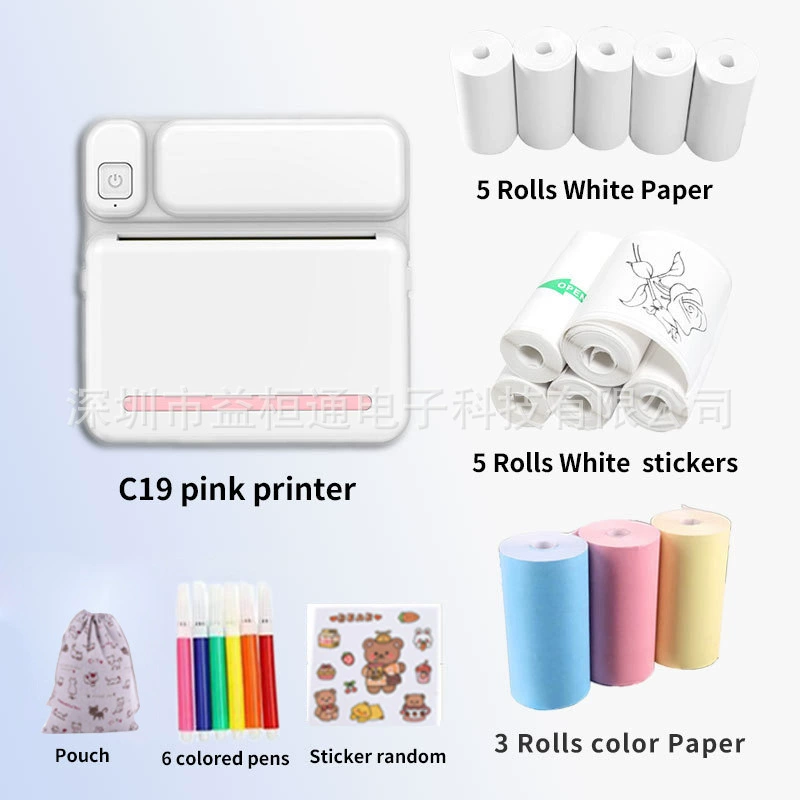 Small handheld photo, pocket printer, new collection, C20