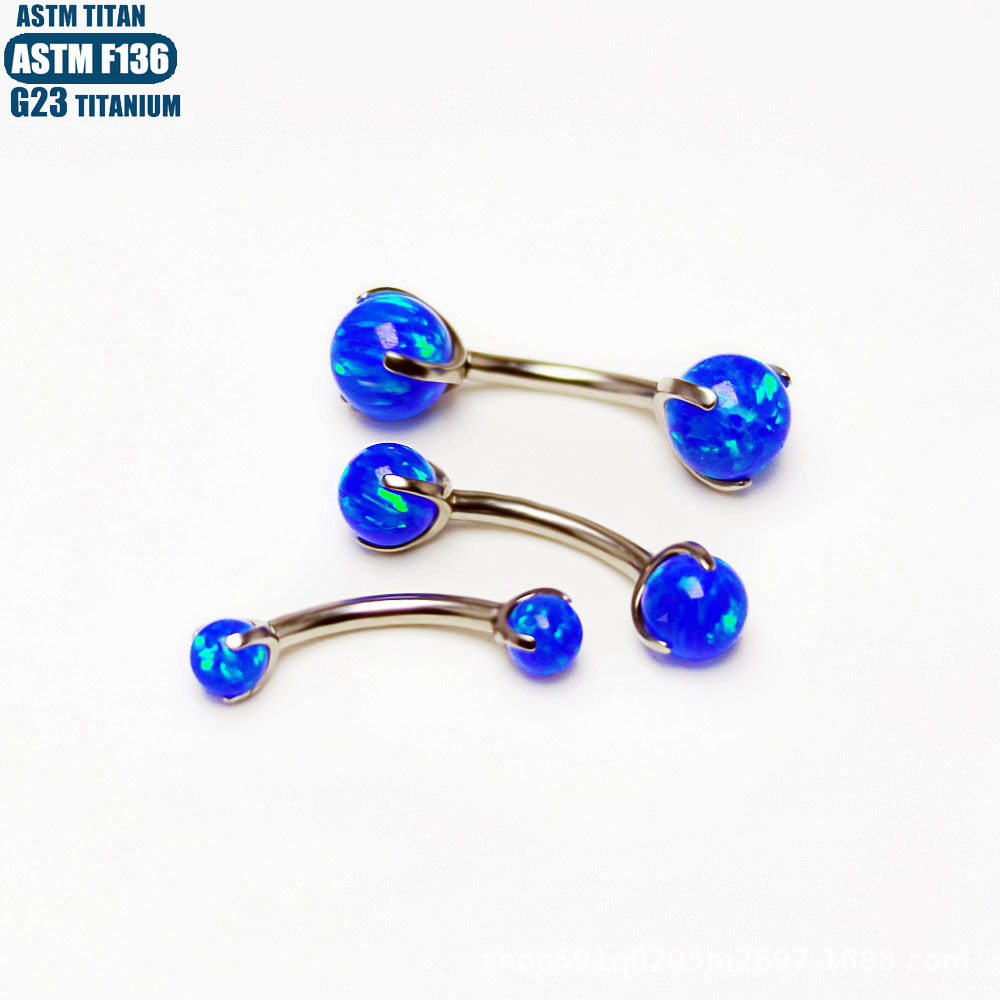 Labret piercing jewelry detail image