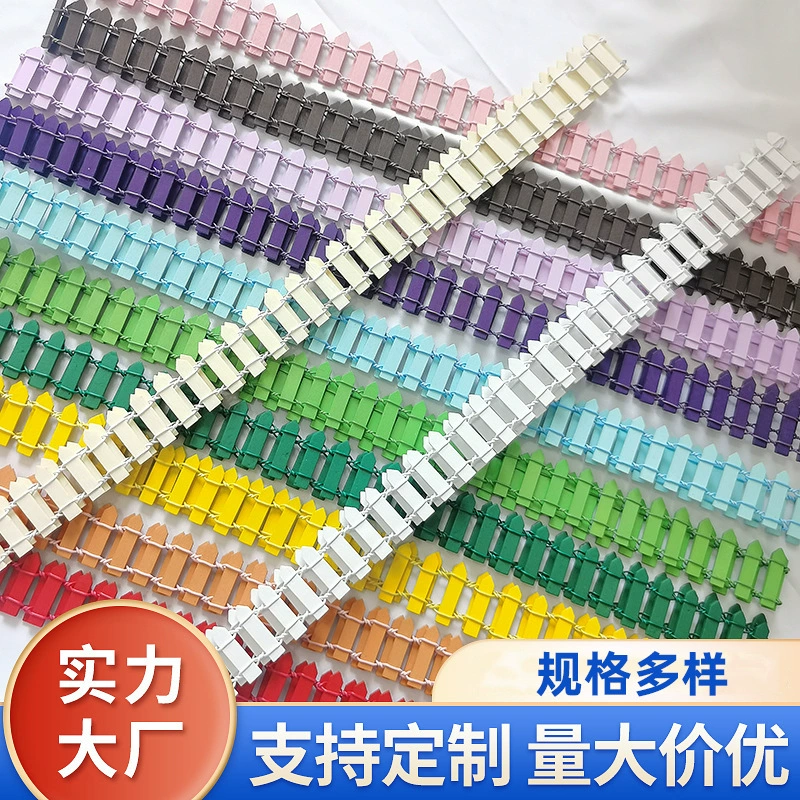 90*3 см мини-забор для мясистого бонсай Садоводство Свадебная стрельба реквизит Моделирование песочный стол оптом