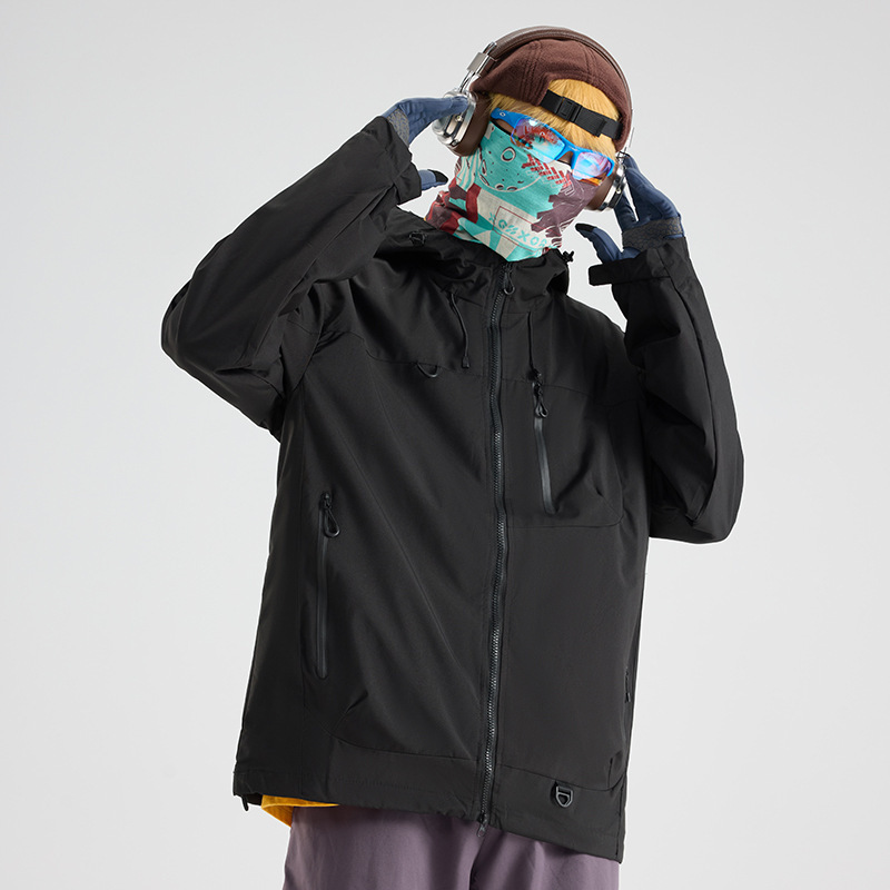 冲锋衣男女款外套春秋休闲工装潮牌情侣夹克户外登山服露营骑行服|undefined