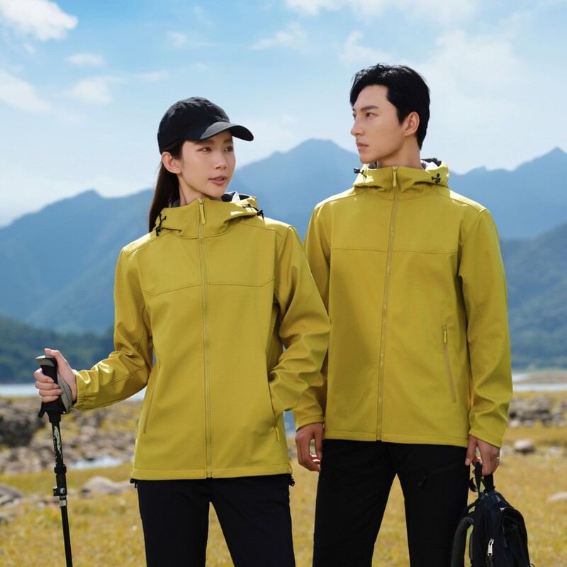 Group Purchase Spring & Fall Warm Stretch Jacket Outdoor Soft Shell Jacket Men's Hooded Fashionable Wear-Resistant Sports Top Jacket Group Purchase Spring & Fall Warm Stretch Jacket Outdoor Soft Shell Jacket Men's Hooded Fashionable Wear-Resistant Sports Top Jacket