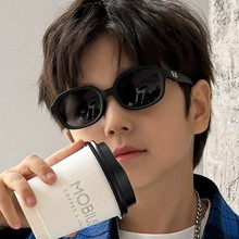 儿童眼镜防紫外线男童太阳镜时尚百搭偏光女孩防晒墨镜2025新款潮