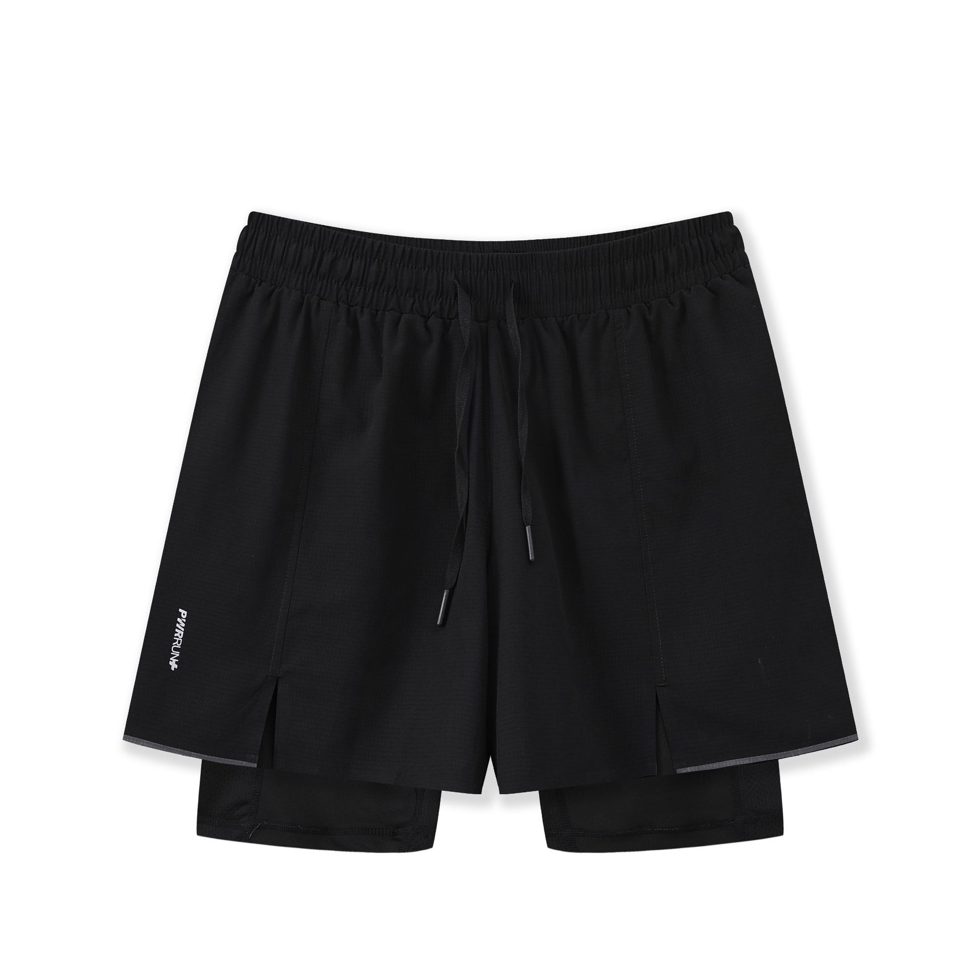 Nuevos pantalones cortos deportivos casuales de dos piezas para hombres Pantalones deportivos de baloncesto de secado rápido transpirables correr ropa de entrenamiento pantalones cortos