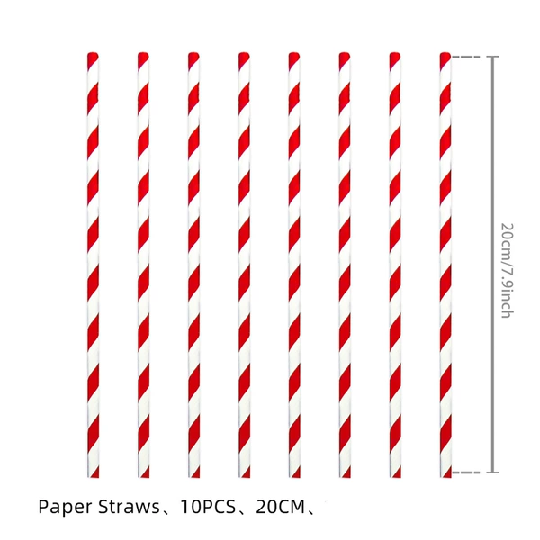 Red 10PCS-Pipe