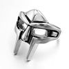 Mask suitable for men and women, ring, jewelry stainless steel for beloved, European style