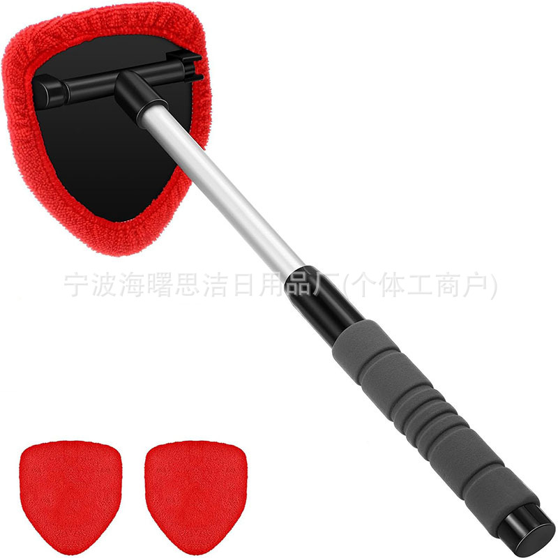 crevice brush, Qìchē Car cleaning tools - 1-set-b-style-sponge-plastic-parts-3-red-cloth-covers