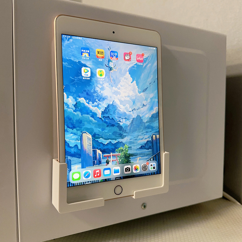 Japanese Magnetic Mobile Phone Holder Tablet Holder Magnetic Charging Wall Holder Digital Menu Storage Rack