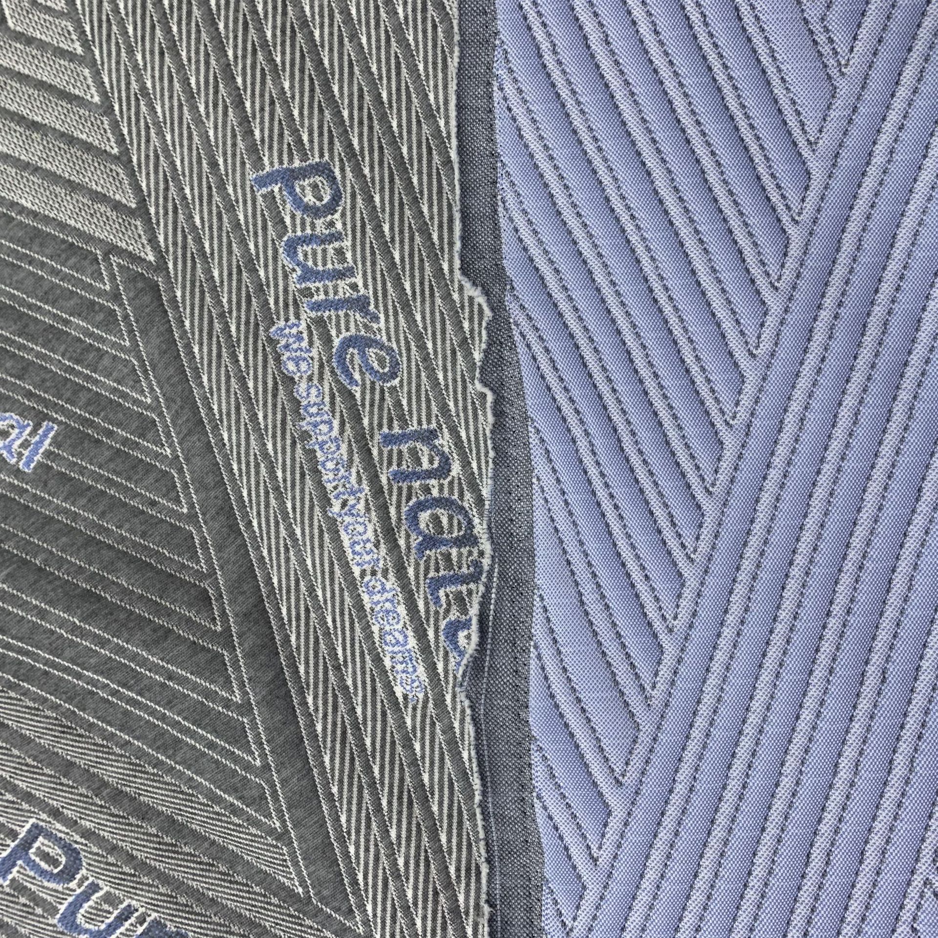 400 gramos de tela jacquard de lino de doble cara tela de colchón de alto peso poliéster tejido tela de colchón al por mayor image 5