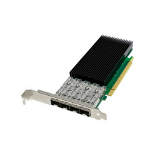 �m��Intel�������W��X520-DA4 PCIe x6 �Ĺ��0G�f�׹��wSFP+
