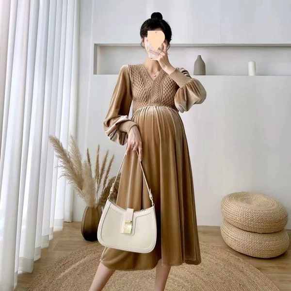 Khaki dress