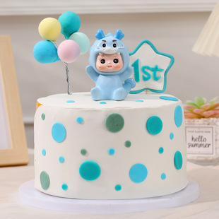 Zodiac dragon baby resin decoration birthday baking cake decoration dessert table decoration Taobao gifts cross-border direct supply