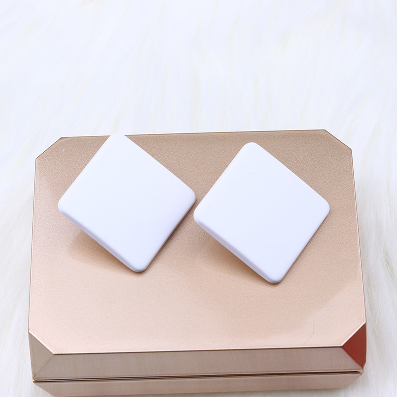 10g Weight Ear Studs Classification 1 Pair Quantity Daily Occasion Acrylic Material Geometric Pattern Women'S Gender Stoving Varnish Design Simple Style Style 1 Pair Simple Style Geometric Stoving Varnish Arylic Ear Studs 22