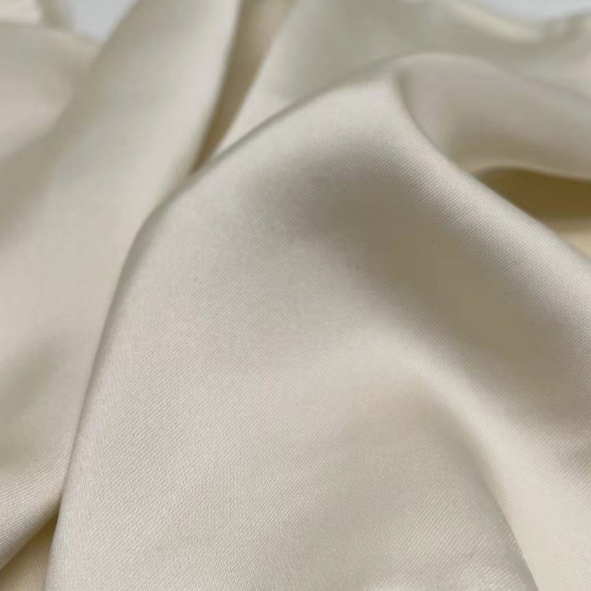 Acetate double-sided satin fabric, acetate polyester soft, silky, thin and light summer dress, shirt, cheongsam, pants material