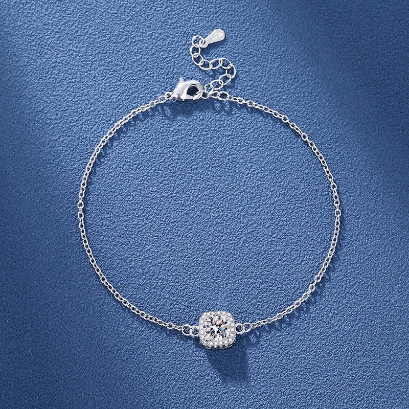 Pulsera de bolsa cuadrada
