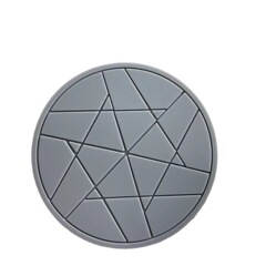 純色シリコン接着剤カップマットメーカー直販カップマット円形直径9cm厚さ0.3cm重さ22gスポット