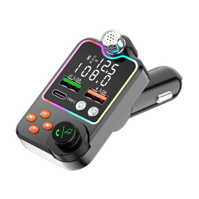 Mobil şarj cihazları Bluetooth player MP3 digital display