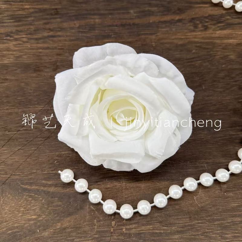 模擬カーリングローズヘッド結婚式の装飾フラワーボールフラワーウォールアレンジメント頭飾り diy 材料卸売|undefined