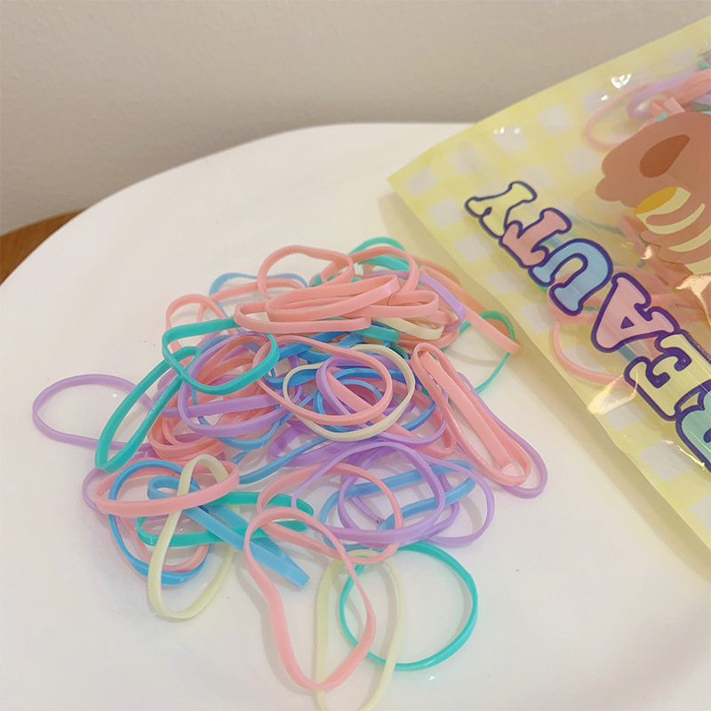 D 컬러 큰 원 1 패키지 (랜덤 포장)