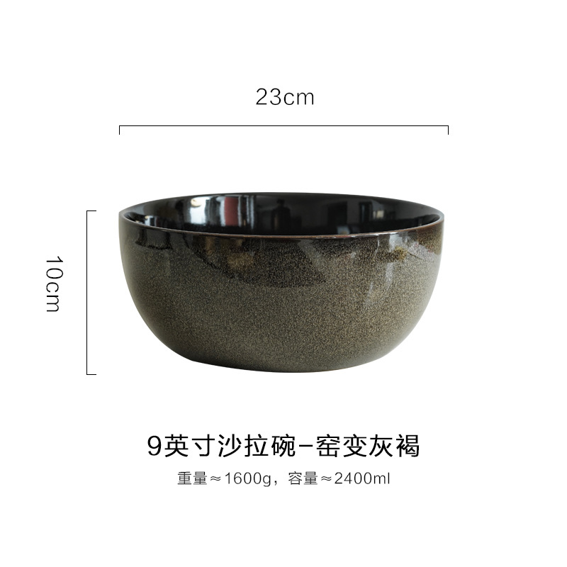 Vajilla de cerámica transfronteriza creativo tazón de ramen de frutas y verduras tazón de sopa grande vajilla personalizada tazón de ensalada vajilla para el hogar tazón