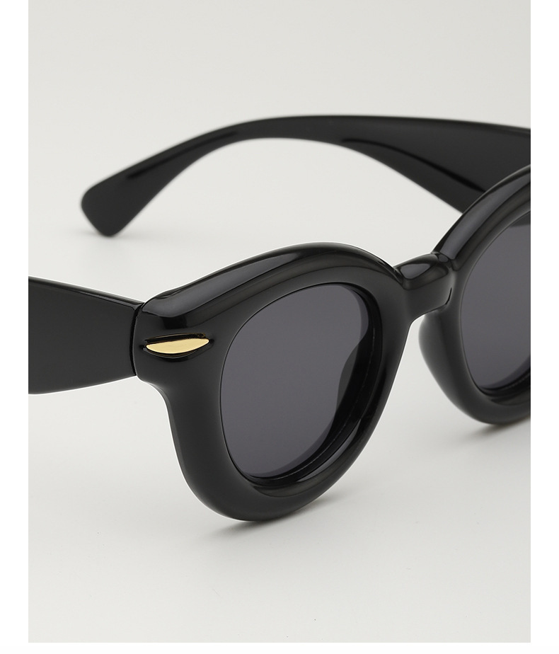 60g Weight Full Frame Glasses Structure Sunglasses Classification PC, UV400 Protection Lens Material Square Glasses Style Outdoor, Travel Occasion Solid Color Pattern All Seasons Season Unisex Gender Streetwear Style Streetwear Solid Color PC UV400 Protection Square Full Frame Women's Sunglasses 8