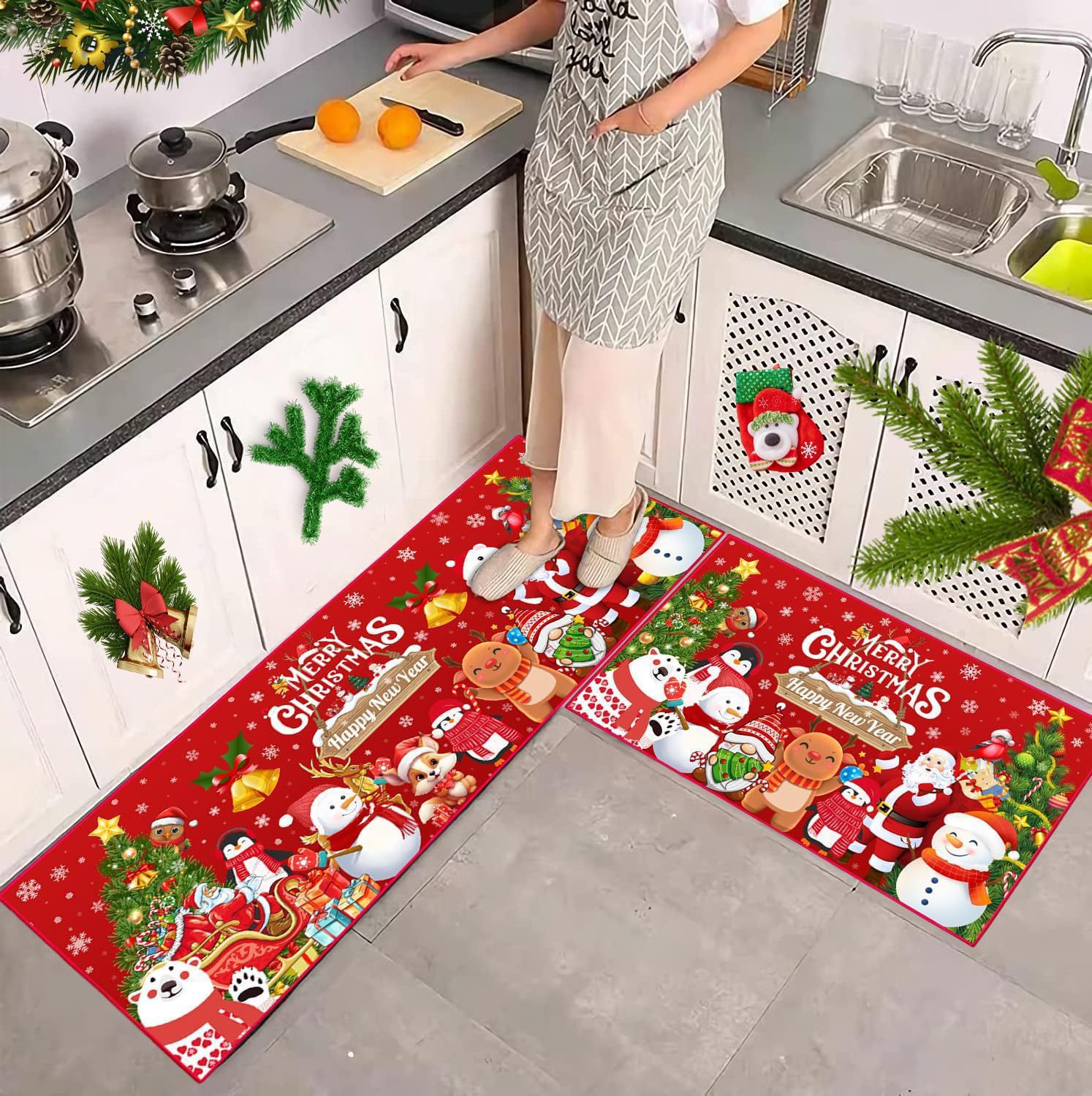 Christmas carpet for home use