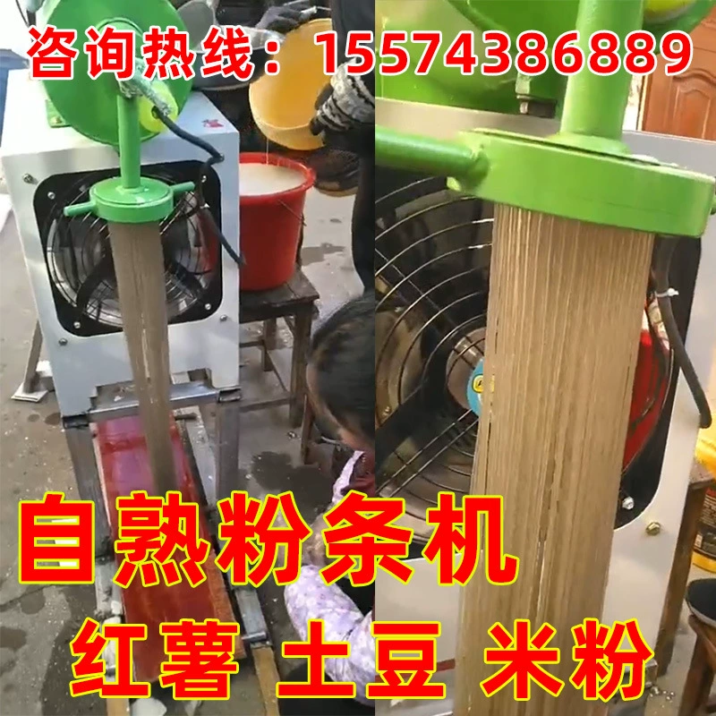 Машина для вермишели из сладкого картофеля, бытовая, 220 В, маленькая, полностью автоматическая, для приготовления картофельной рисовой лапши, оборудование для самостоятельного приготовления, коммерческая машина для вермишели