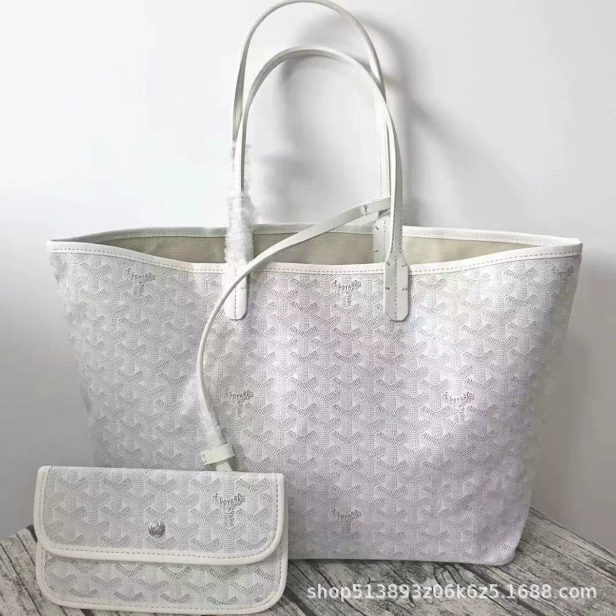 2025 новая блестящая сумка через плечо Goyard, тоут, сумка с зубчатым принтом, переносная хобо, шоппер