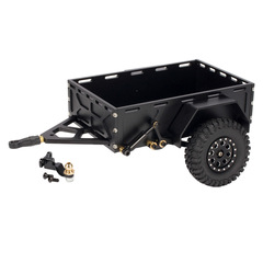 RC クライミングカートレーラーリアトレーラーシミュレーションモデルカーアルミ合金トレーラー 1/18 TRX4M 1/24 SC
