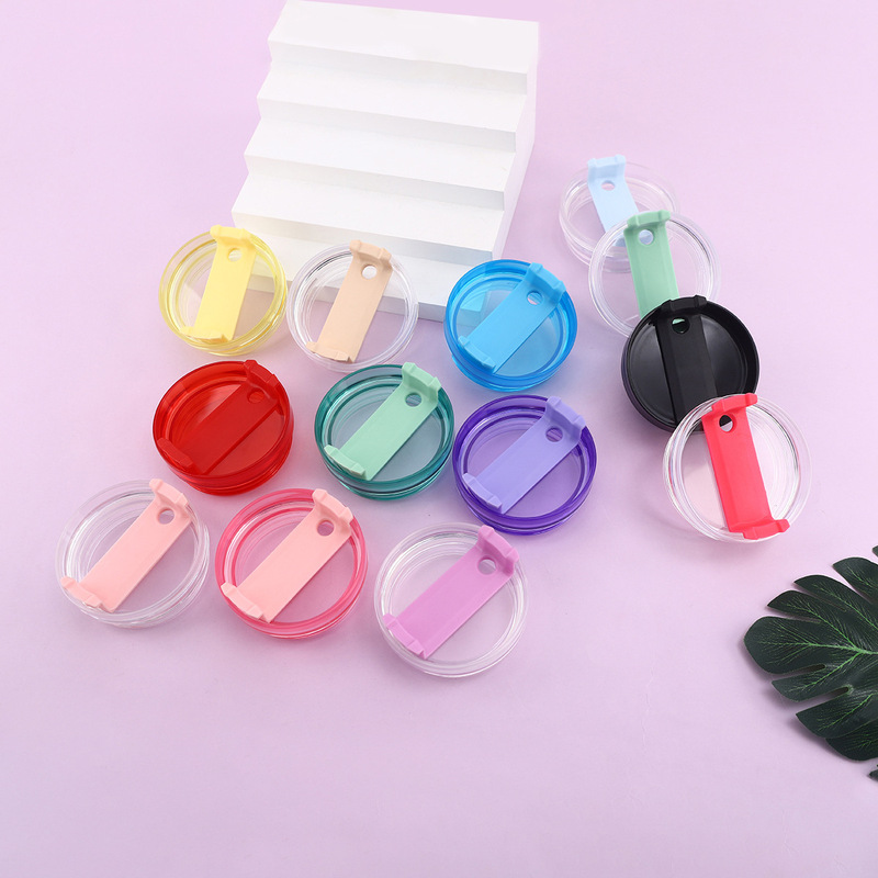 New 20/30oz Car Cup Lid, Leak-Proof, Transparent Ice Cup Lid, Rotating Lid, Straw Lid Accessories Wholesale New 20/30oz Car Cup Lid, Leak-Proof, Transparent Ice Cup Lid, Rotating Lid, Straw Lid Accessories Wholesale