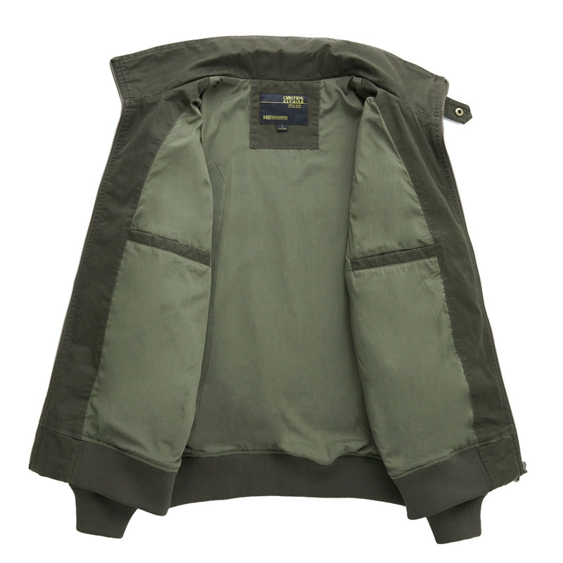 oversize японский стиль мужской хлопковый куртка, осенняя повседневная бомбер, верблюжий/зелёный/чёрный