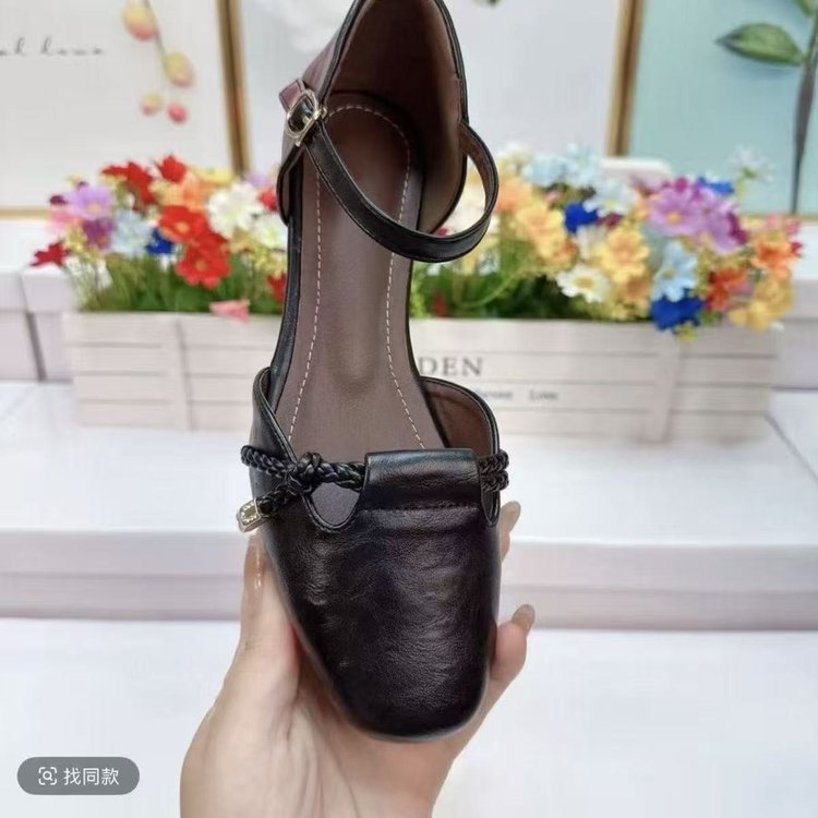 Fada de explosión de verano con sandalias de talón grueso 2026 cómodas no cansadas pie versátil con sandalias francesas para mujeres