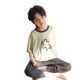 Panda Yuanyuan 2025 New Modal Children's Pajamas Summer Clothes Boys Home Clothes suit Summer Air-conditioning Clothes