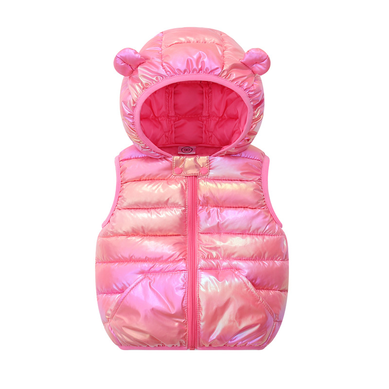 Abrigo acolchado ultraligero para niños, ropa infantil 2025, chaleco y chaqueta unisex