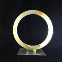 Чистый натуральный в полоску халцедон браслет jadeite натуральный нефрит памятные украшения