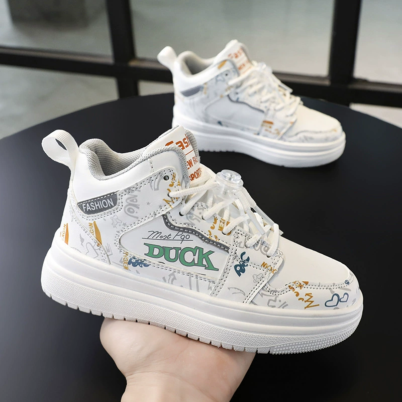 Осенние и зимние высокие ботинки для родителей и детей