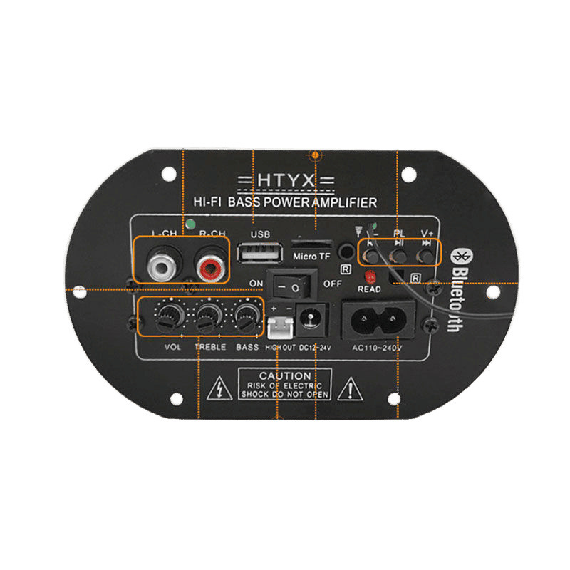 ワイヤレス Bluetooth アンプボードスピーカーマザーボードハイパワーコンピュータオーディオアンプライン車のサブウーファーアンプボード|undefined