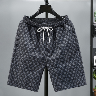 2025 Shorts Men's Summer Casual Trendyy Brand Ins Five-Quarter Pants Boys Trendyy Casual Sweatpants Amazon Export