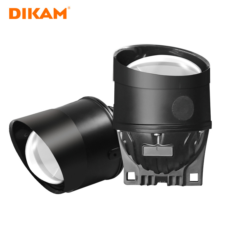 Venta directa de fábrica LED de coche de doble lente luz antiniebla láser de alta potencia coche luz lejana y cercana luz antiniebla integrada