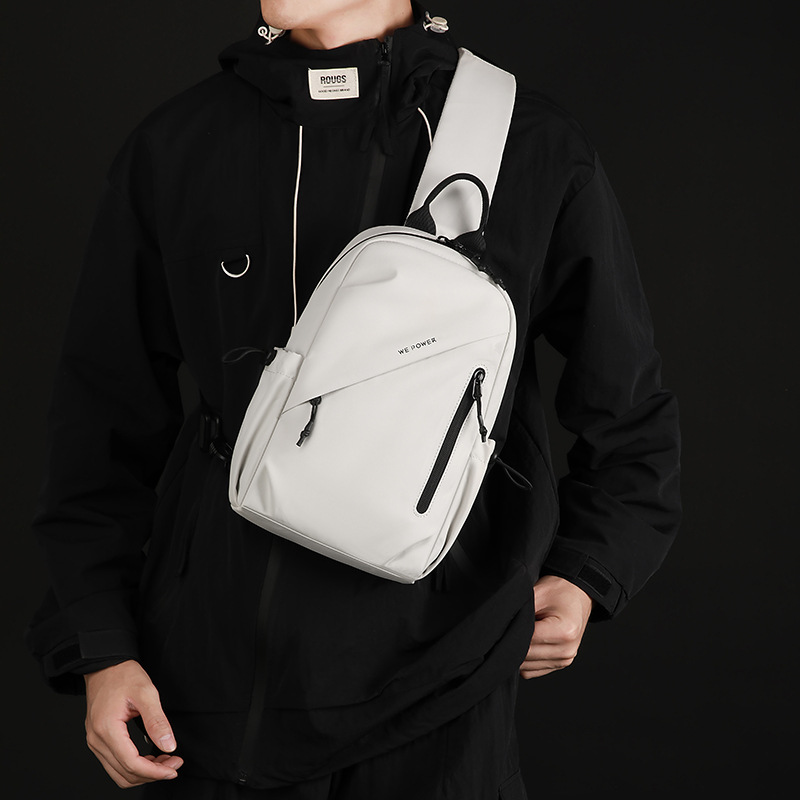 WEPOWER nuevo tipo de hombre viaje viaje mochila de hombro de gran capacidad mochila casual de moda mochila anti-drop bolsa de pecho