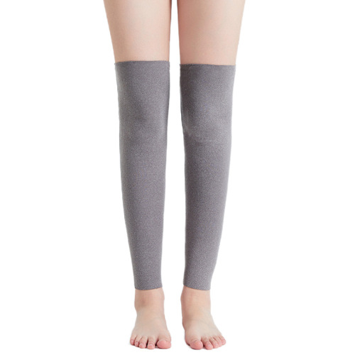 Cotton Knee Warmers for Spring and Summer, Unisex, Thin, Knee-Length Socks, Knee Protection, Warmth Preservation, Anti-Slip, Joint Support for Cold Legs