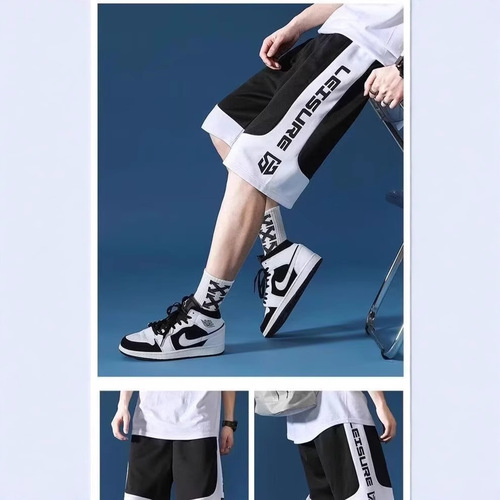 Men's Summer Outerwear Five-Pocket Athletic Shorts 2025 New Basketball Leisure Pants