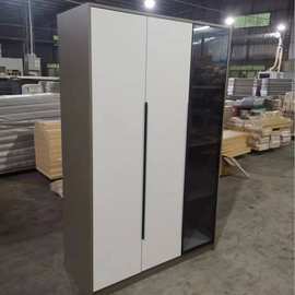 【特价清仓】衣柜现代简约家用卧室小户型平开门收纳简易出租房用