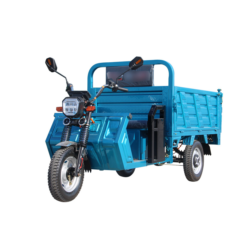 Triciclo eléctrico de carga de montaña de carga de montaña camión rey tres trampones agrícola doméstico camión de carga batería granja